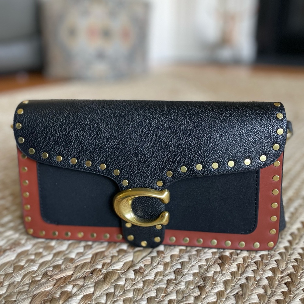 COACH ❤️ TABBY Colorblock Rivets 26